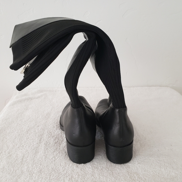 Kenneth Cole Levon Black Knee-High Women's Boots Size 9 Riding - Picture 8 of 11